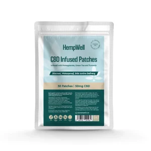CBD Patches - 1500mg (30 x 50mg) - THC-Free - Transdermal Delivery