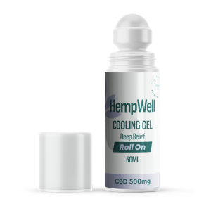 CBD Roll-On Gel - Cooling Relief - 500mg & 1000mg CBD