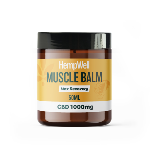 CBD Muscle Balm -Deep Relief Topical - 500mg & 1000mg CBD